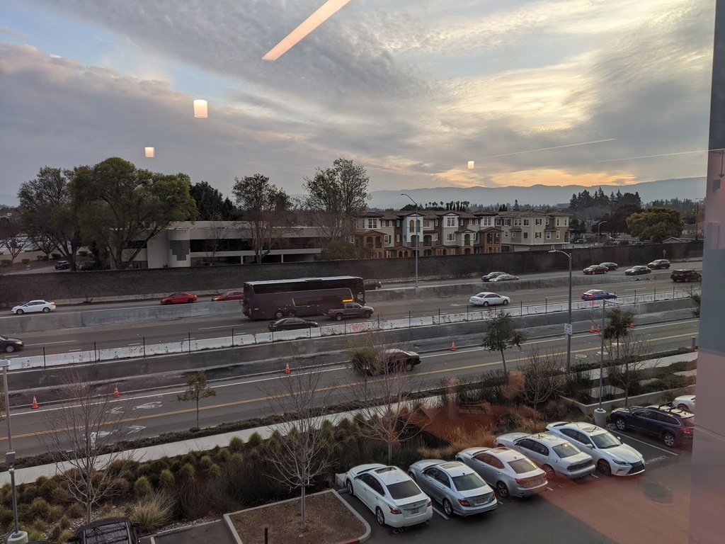 View of a Sunnyvale highway