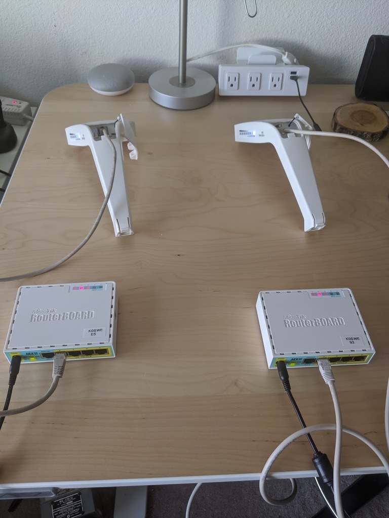 MikroTik networking gear