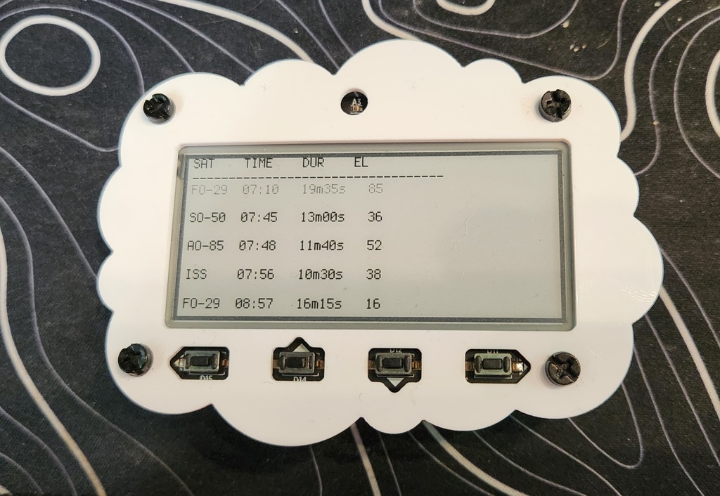 Recent MagTag display